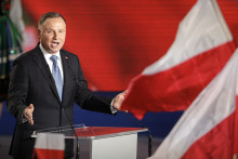 Poľský prezident Andrzej Duda. FOTO: TASR/AP